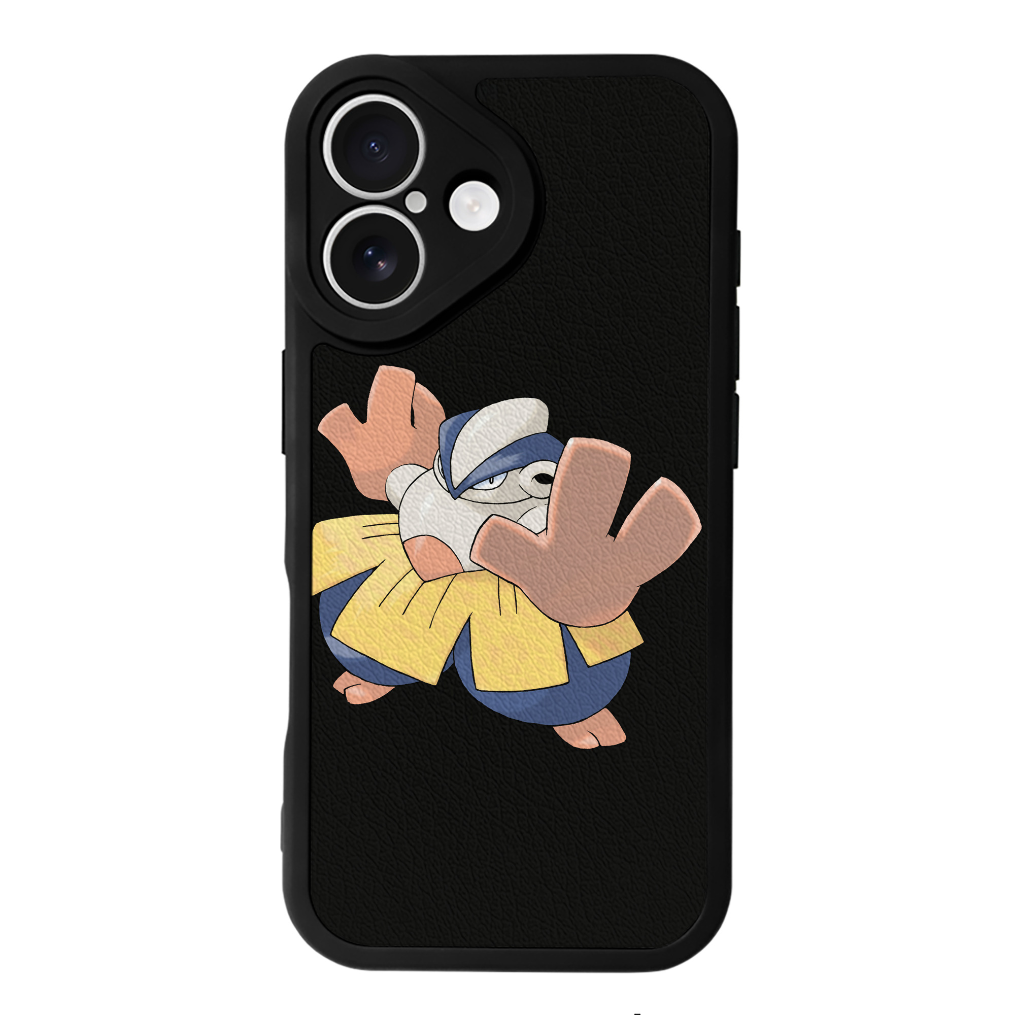 （画像用） ポケットモンスター Pokémon 【iPhone 16シリーズ対応】シリコンスマホケース（レザー調） 材質：シリコン
